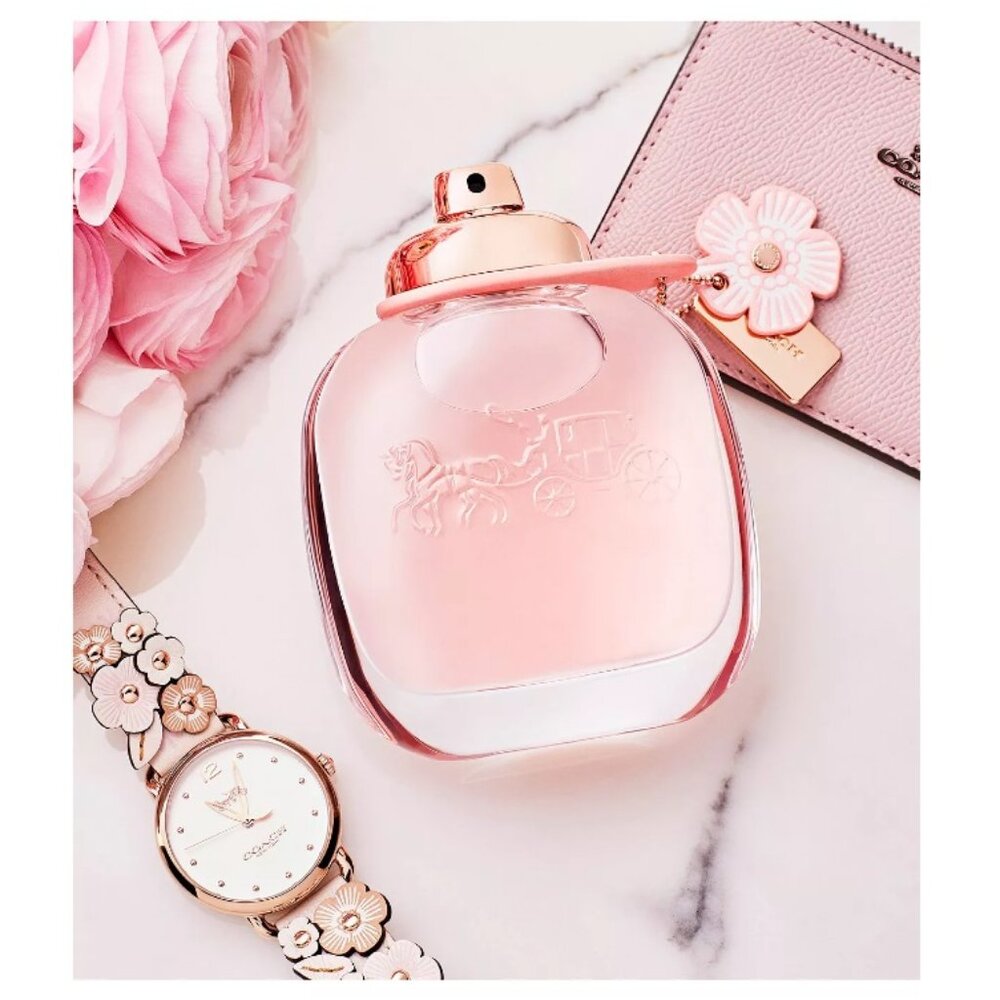 Coach Floral EDP Pineapple Jasmine Musk Floral-Travel Size 7.5 ml,0.25 oz-NEW - Picture 4 of 10